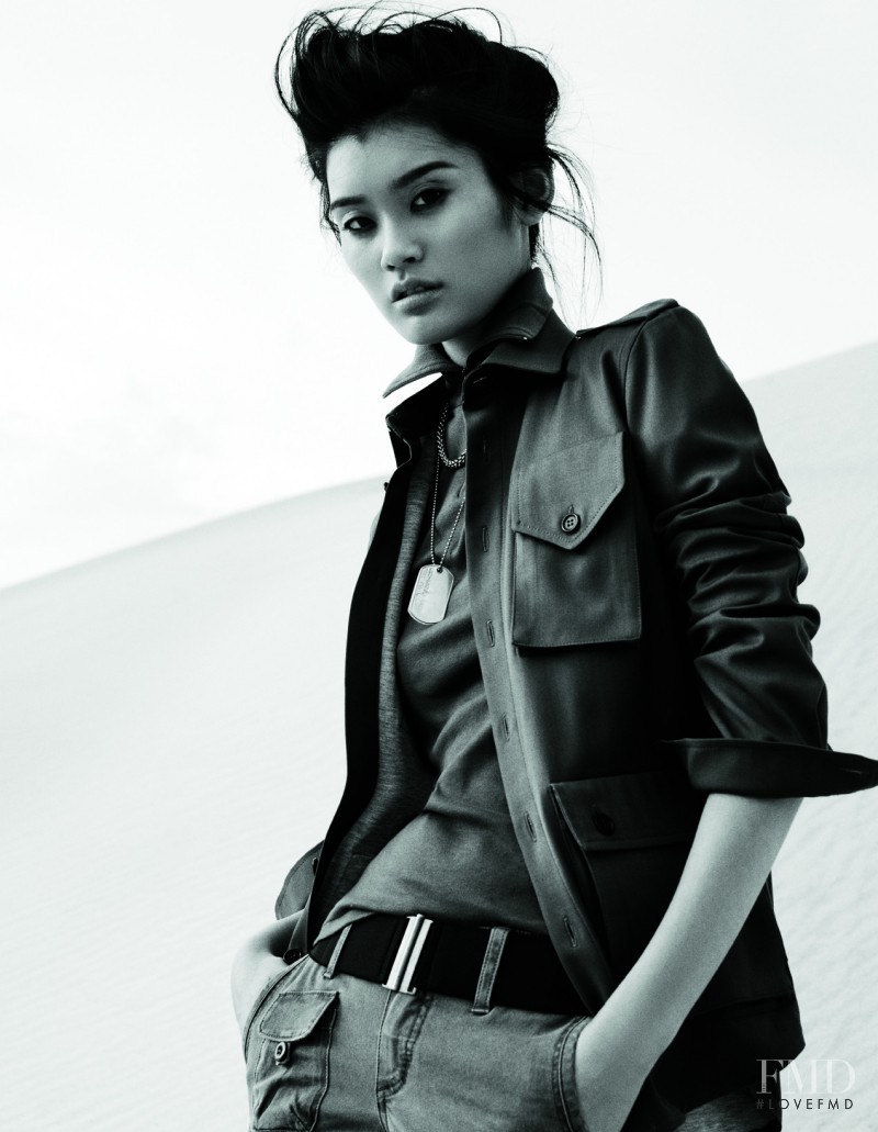 Ming Xi featured in Army Chic, September 2012