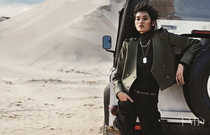 Ming Xi featured in Army Chic, September 2012