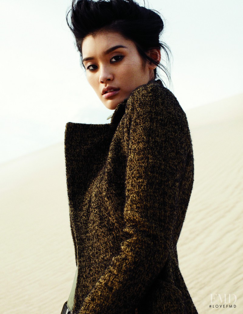 Ming Xi featured in Army Chic, September 2012