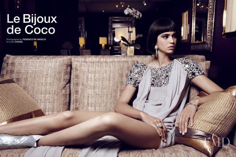 Mica Arganaraz featured in Le Bijoux De Coco, September 2012