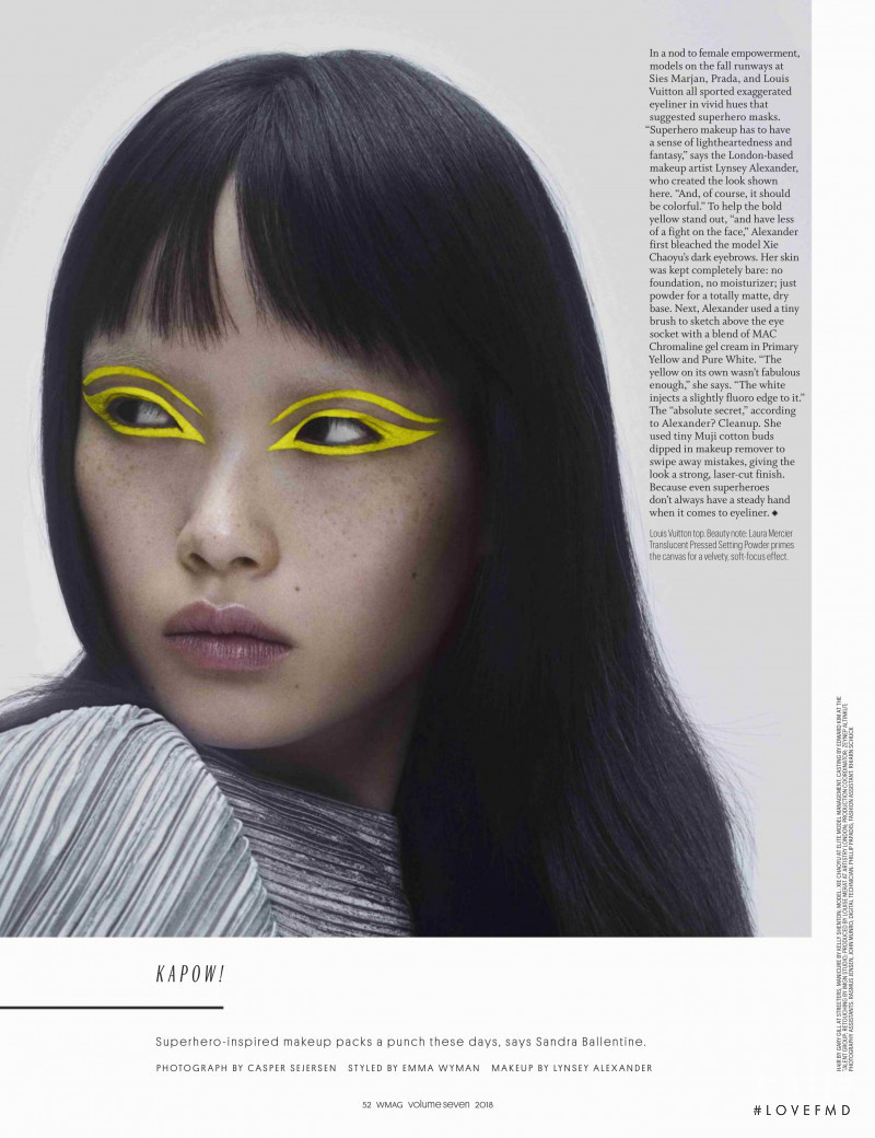 Xie Chaoyu featured in Kapow!, November 2018