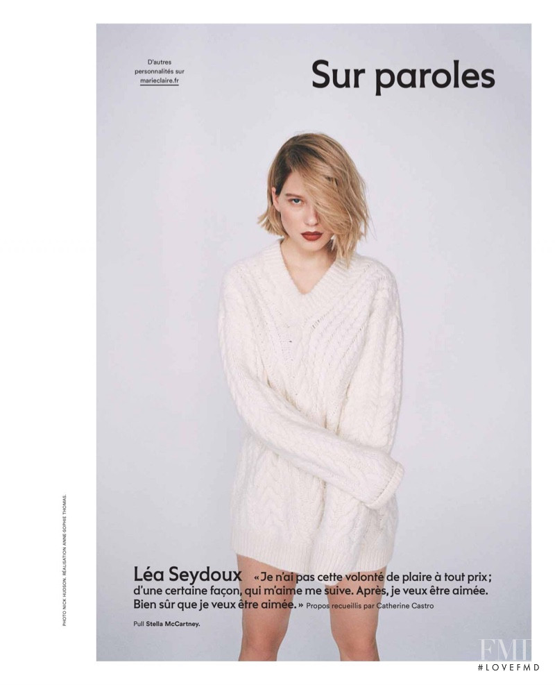 Lea Seydoux, la belle epine, December 2018