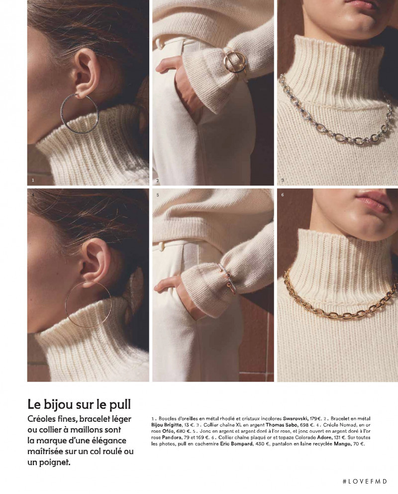 Vika Evseeva featured in Le blanc, mode d\'emploi, December 2018