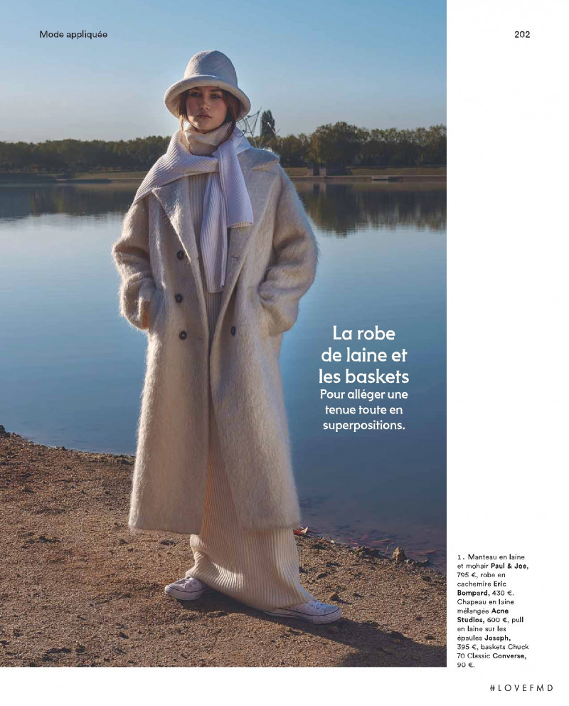 Vika Evseeva featured in Le blanc, mode d\'emploi, December 2018