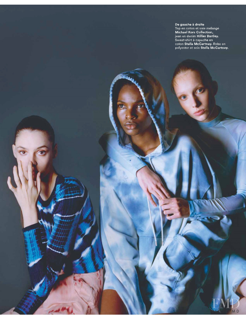 Suzie Bird featured in Tendances L\'Orange, February 2019