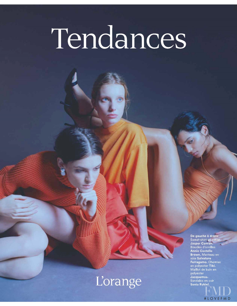 Kremi Otashliyska featured in Tendances L\'Orange, February 2019