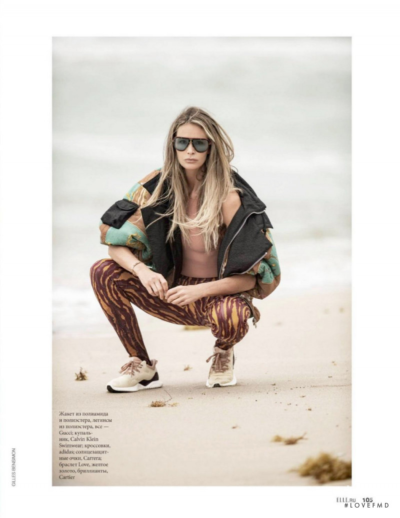 Elle Macpherson featured in Elle, January 2019