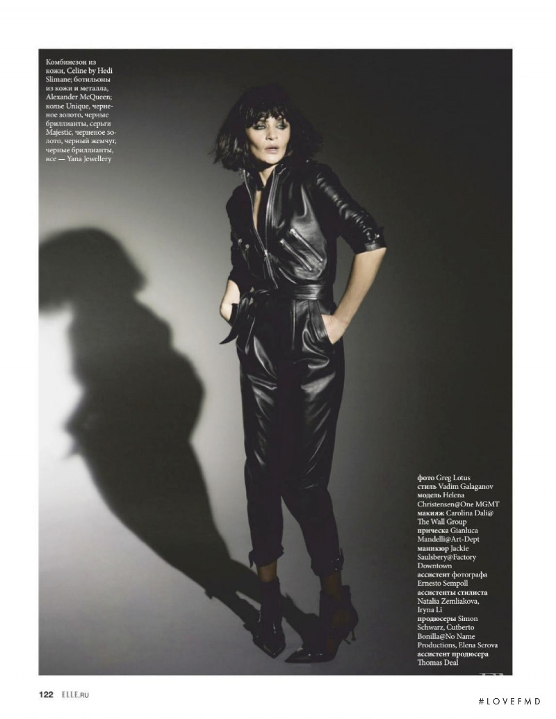 Helena Christensen featured in Wicked Game, January 2019
