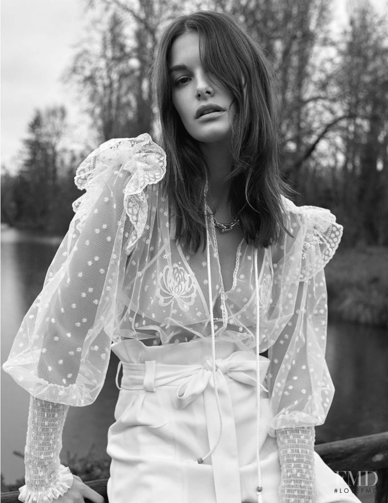 Ophélie Guillermand featured in Wedding Style, January 2019