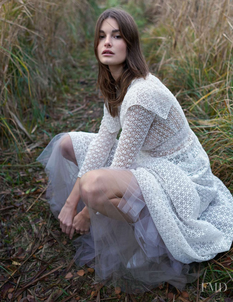 Ophélie Guillermand featured in Wedding Style, January 2019