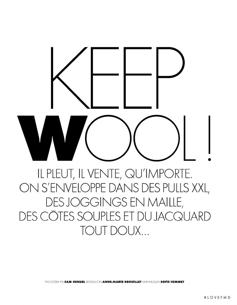 Keep Wool!, December 2018