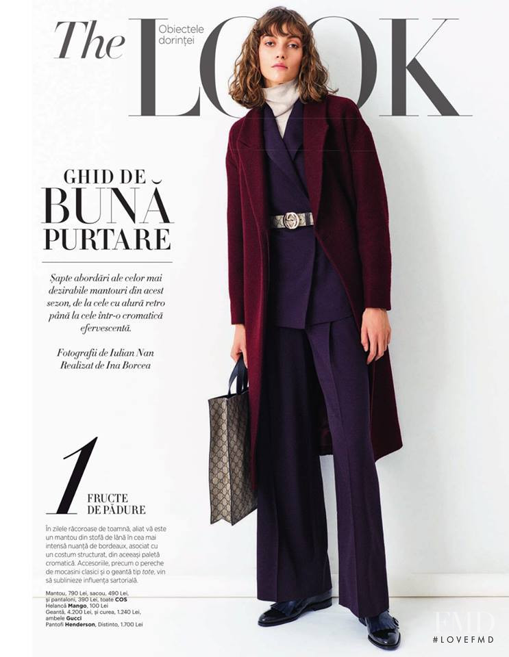 Adriana Bexa featured in The Look, November 2017