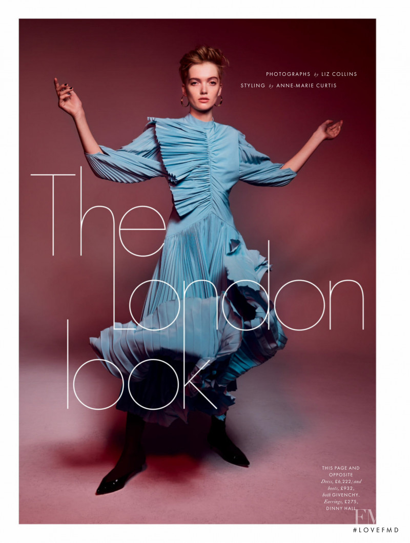 Ruth Bell featured in The London Look, February 2019