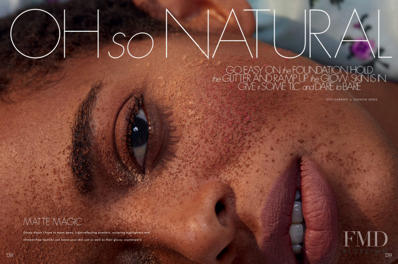 Virginie Lentulus featured in Oh So Natural, February 2019