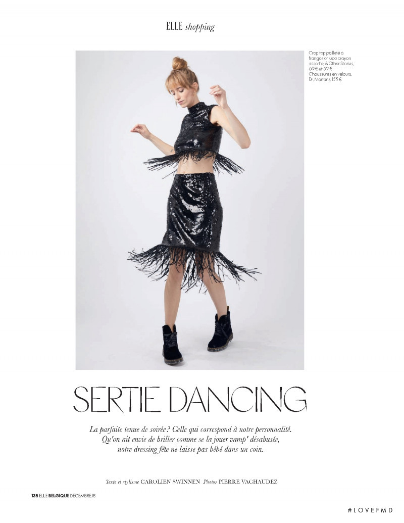 Eliza Sys featured in Sertie Dancing, December 2018