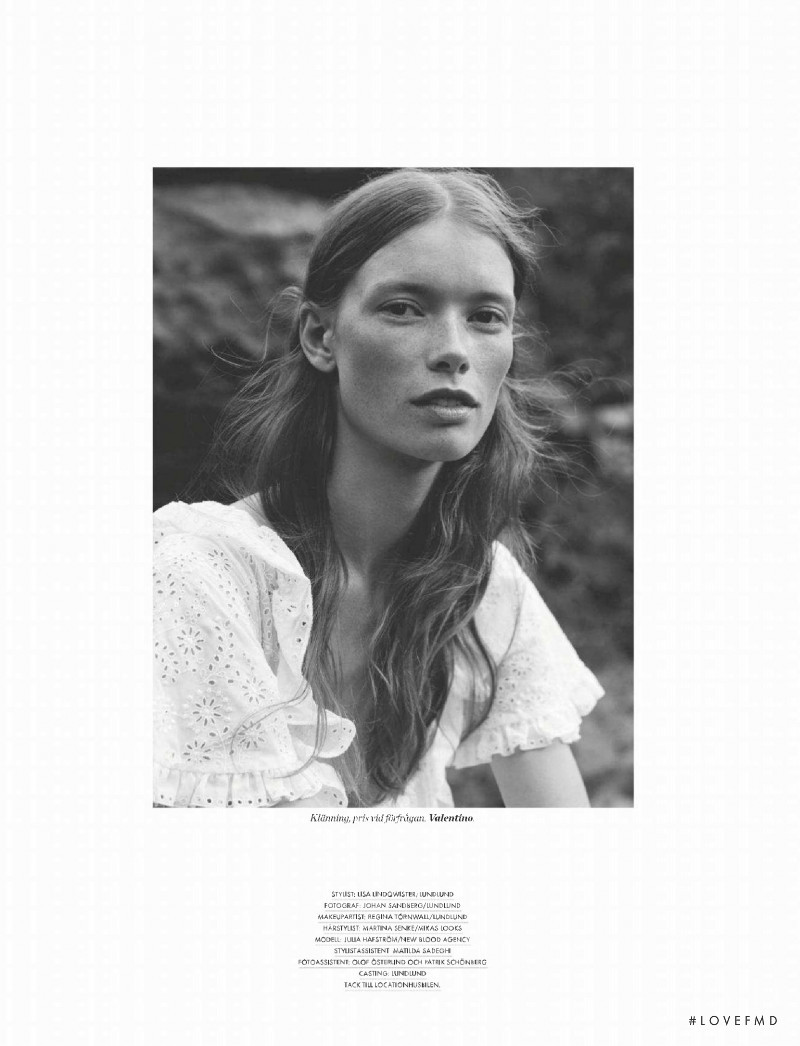 Julia Hafstrom featured in Varde Ljus, December 2018