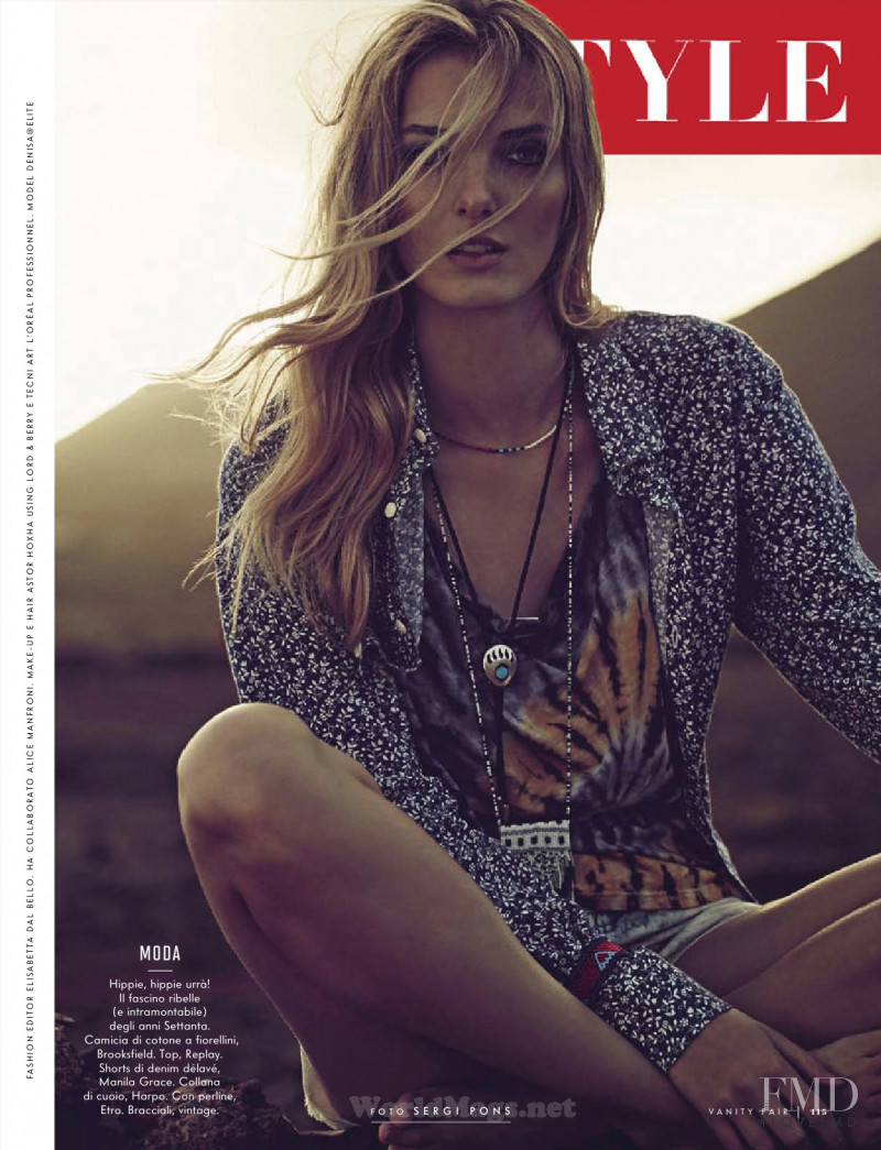 Denisa Dvorakova featured in Freedom, April 2015