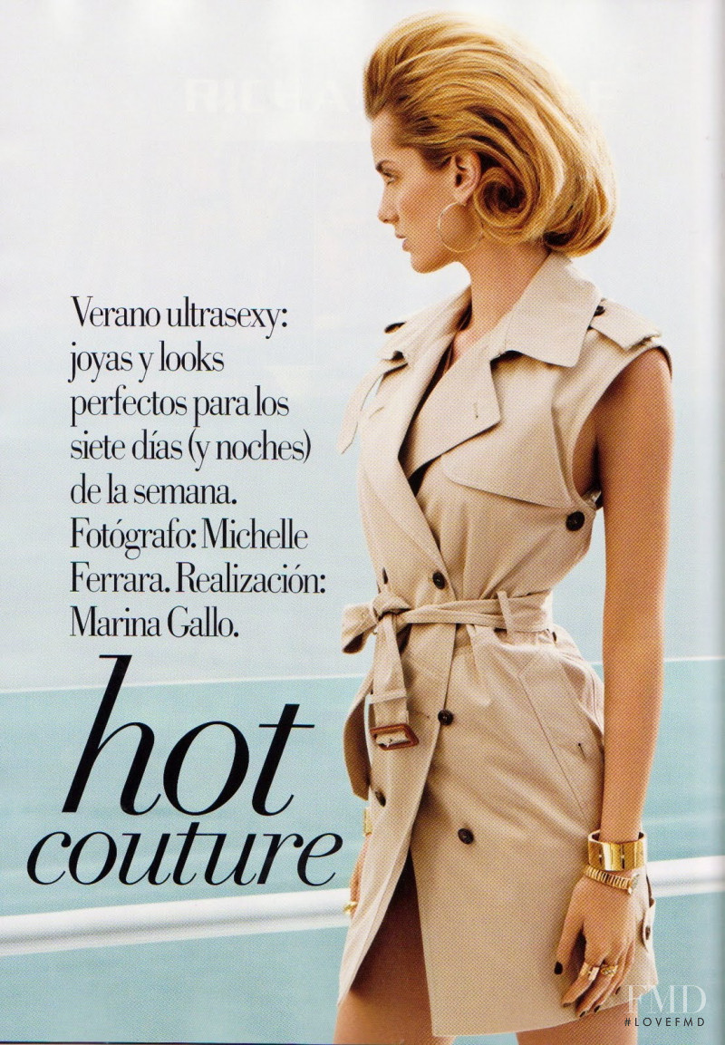 Denisa Dvorakova featured in Hot Couture, June 2010