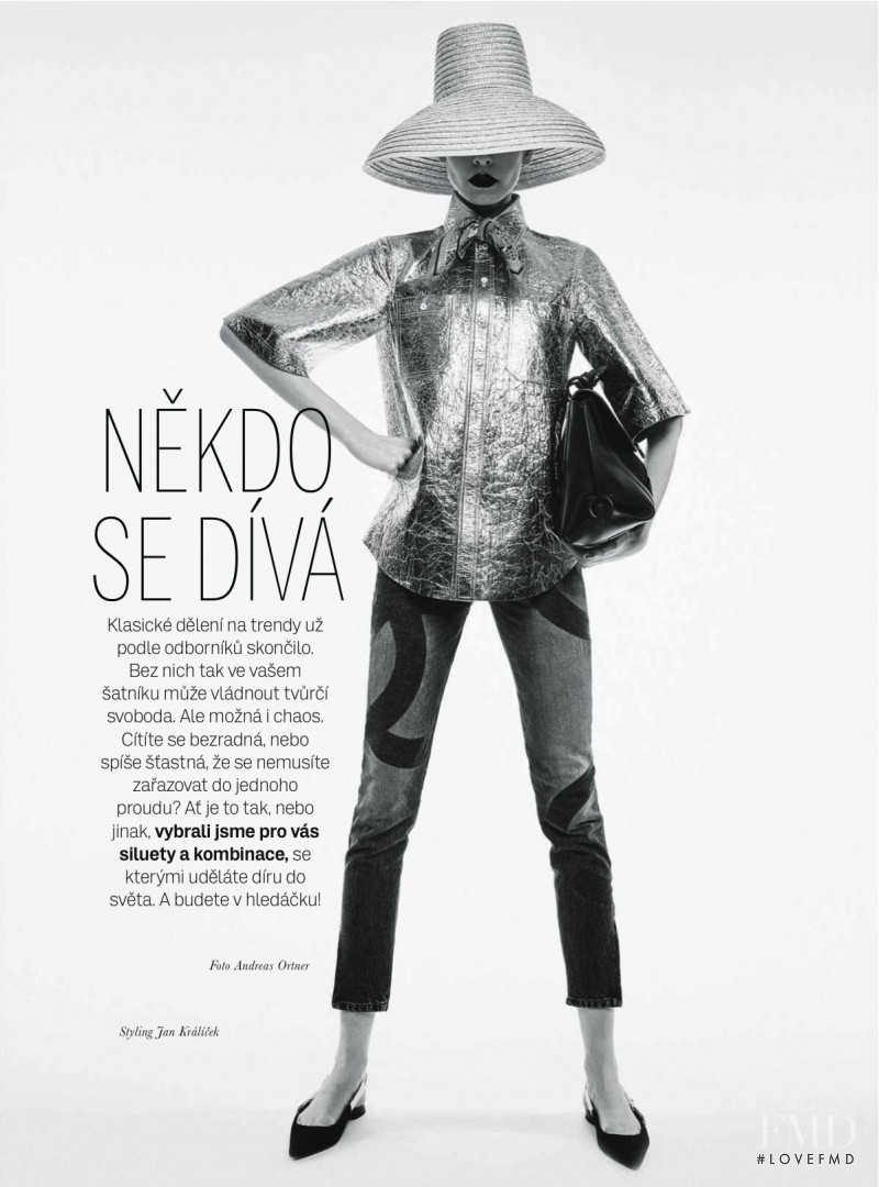 Denisa Dvorakova featured in Nekdo Se Diva, April 2017
