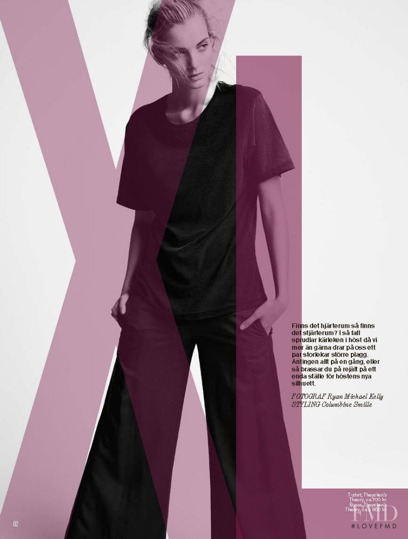 Denisa Dvorakova featured in XL, August 2012