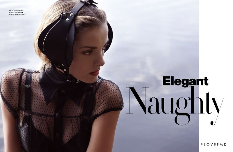 Denisa Dvorakova featured in Elegant Naughty, December 2011