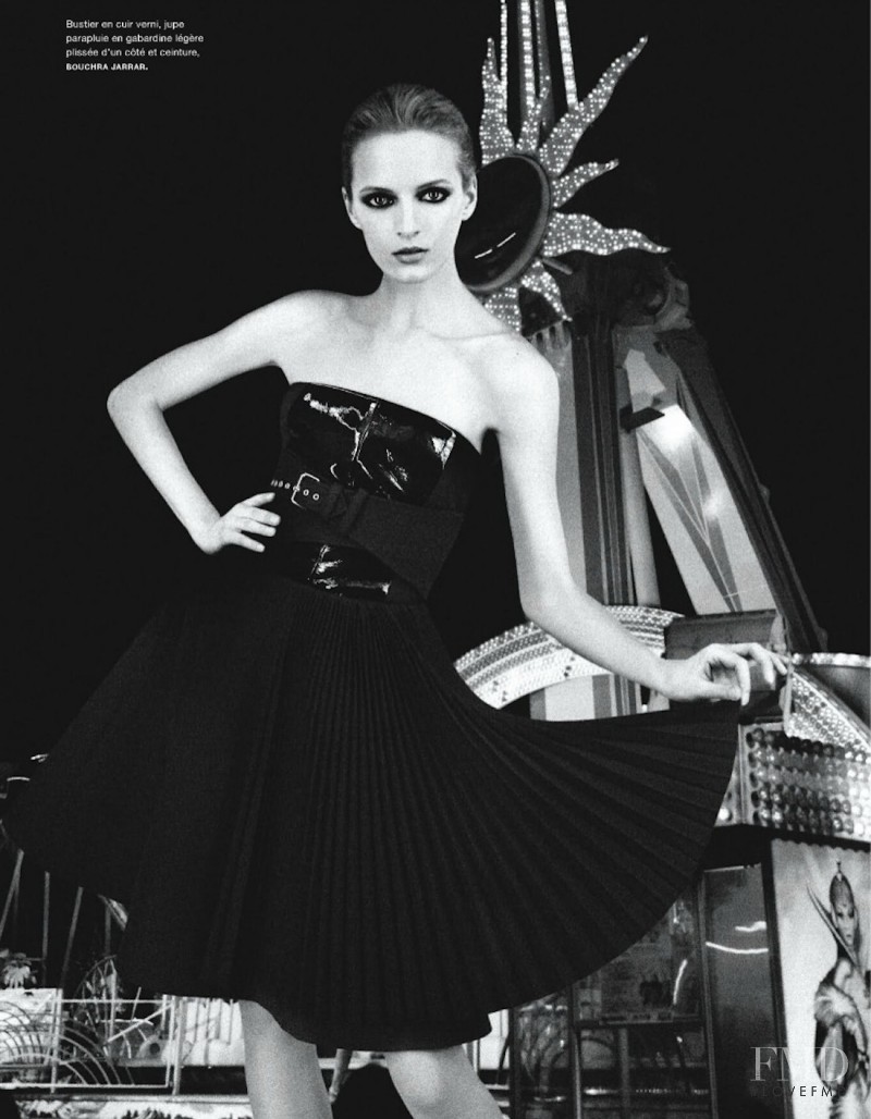 Daria Strokous featured in Manège Couture, September 2012