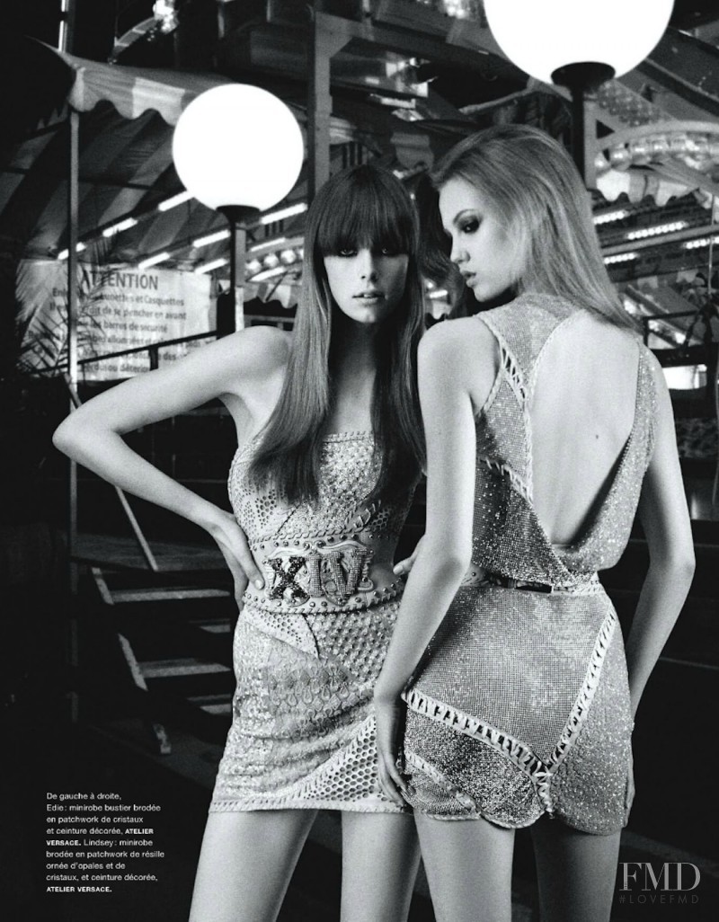 Lindsey Wixson featured in Manège Couture, September 2012