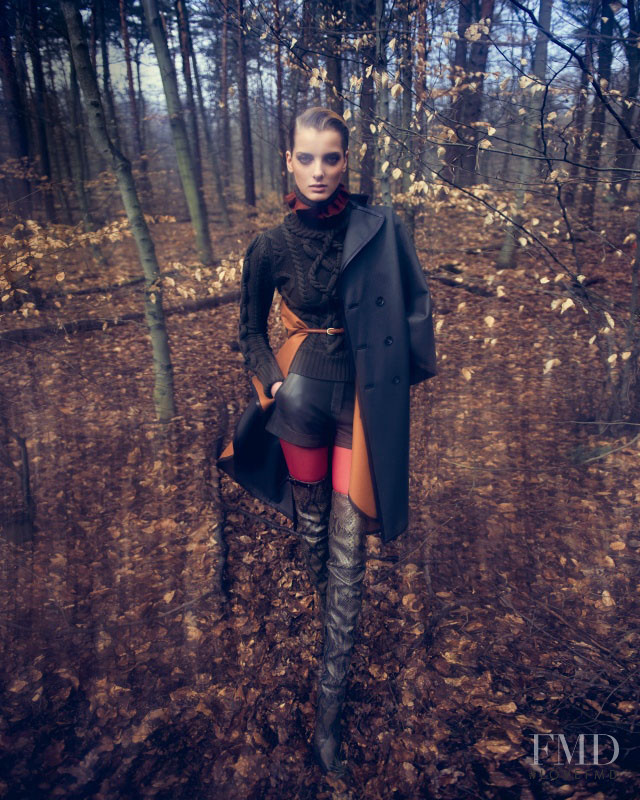 Denisa Dvorakova featured in Colori D’Autunno, September 2010