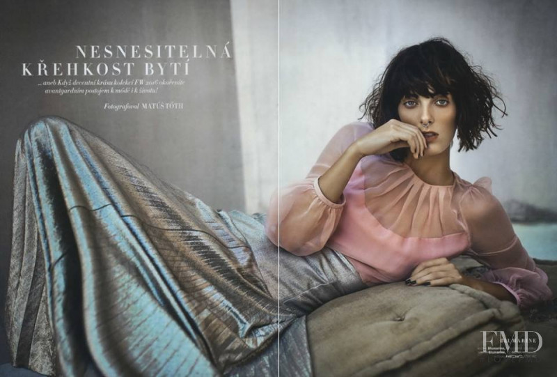 Denisa Dvorakova featured in Nesnesitelna Krehkost Byti, November 2016