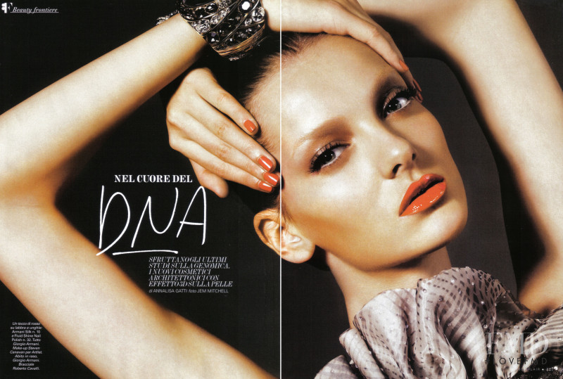 Denisa Dvorakova featured in Beauty, September 2009