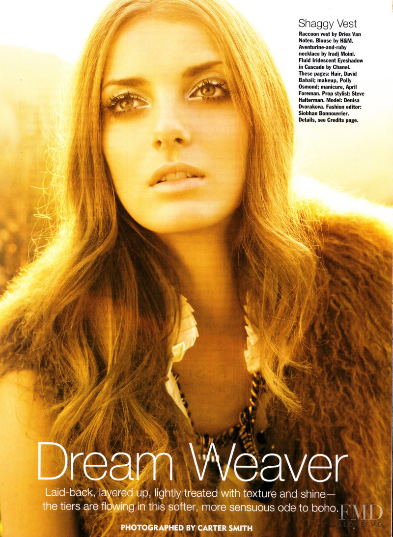 Denisa Dvorakova featured in Dream Weaver, November 2008