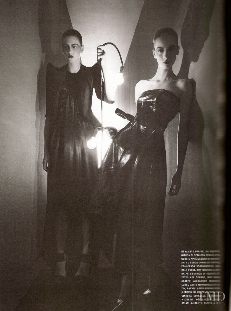 Denisa Dvorakova featured in Light black, February 2008