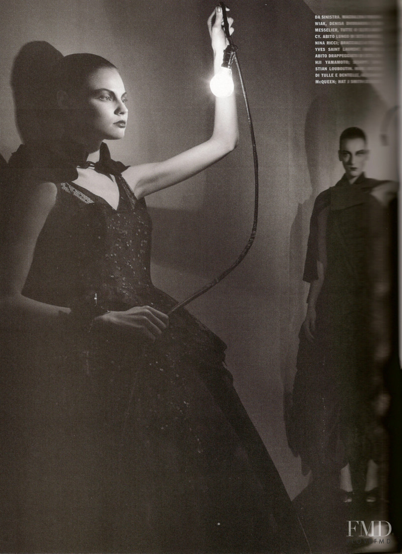 Denisa Dvorakova featured in Light black, February 2008
