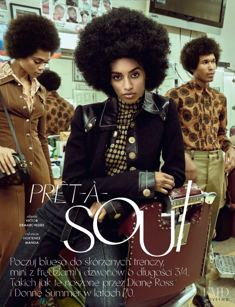 Jourdana Phillips featured in Pret-A-Soul, February 2019