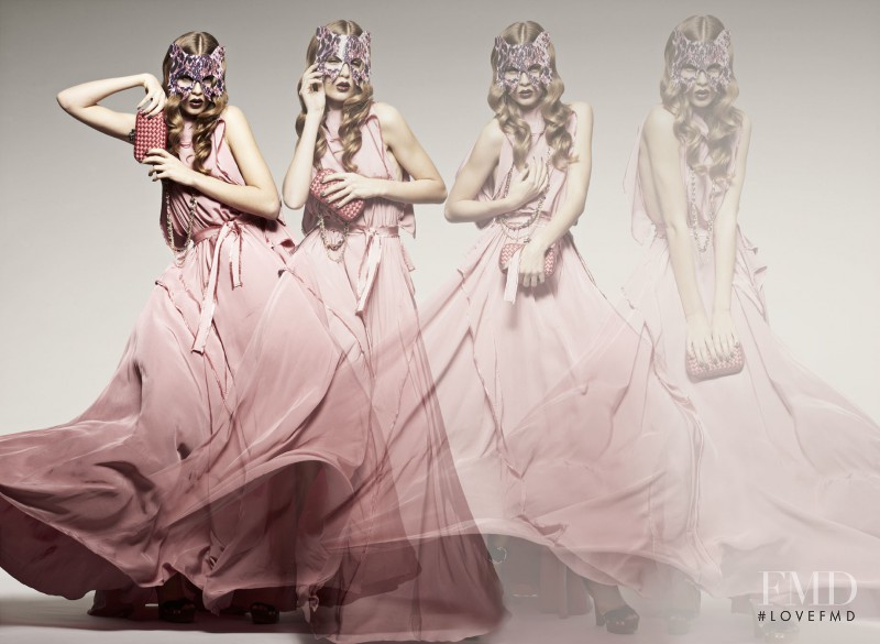Josephine Skriver featured in La Mode Féminine, December 2010