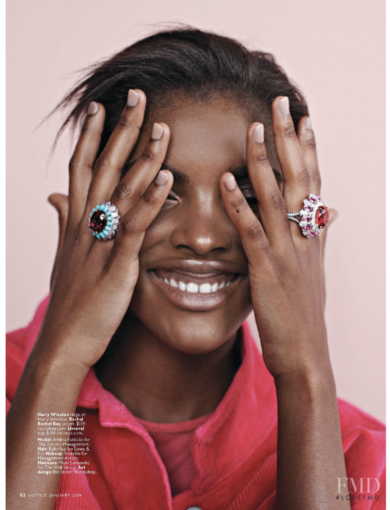 Amilna Estevão featured in So Fine, January 2019