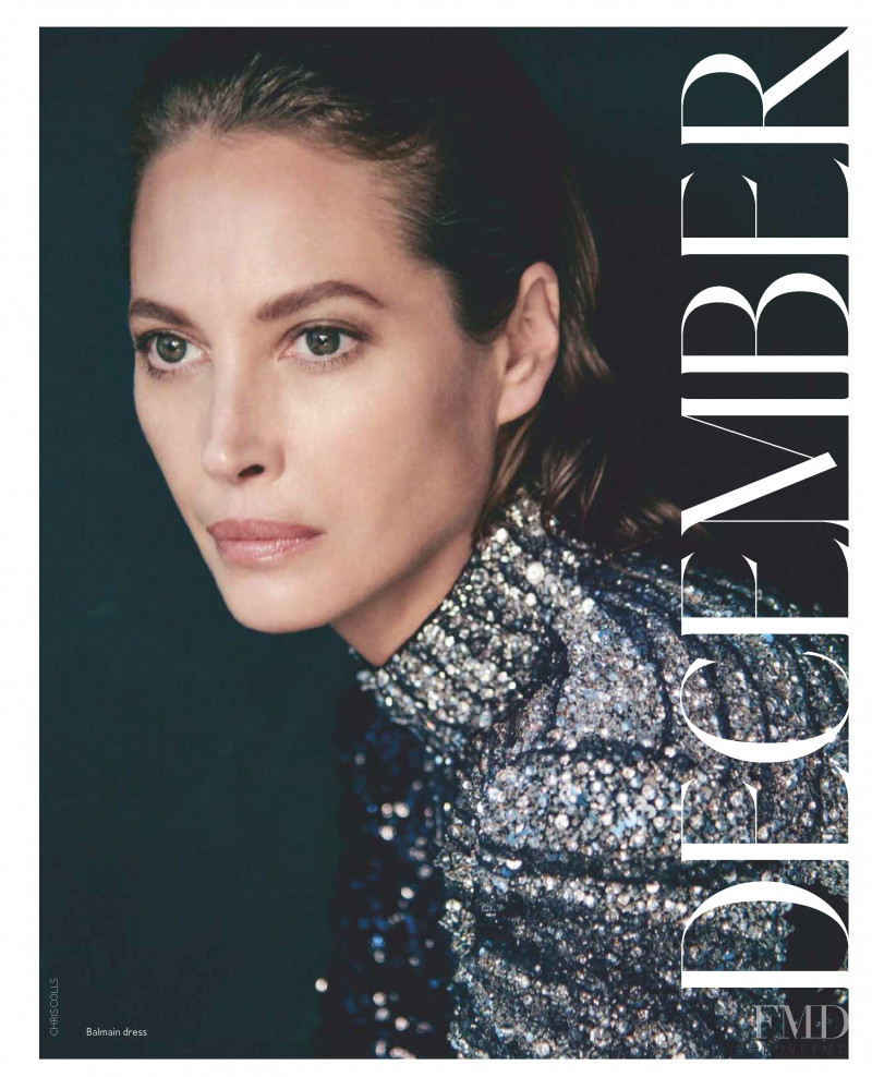 Christy Turlington featured in Forever in Fashion, December 2018