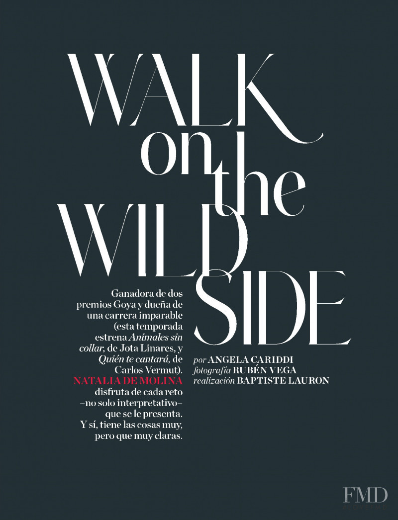 Walk on the Wild Side, October 2018