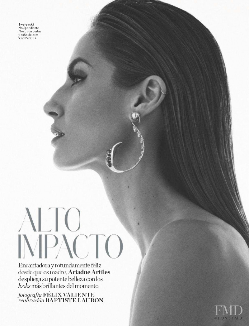 Ariadne Artiles featured in Alto Impacto, December 2018