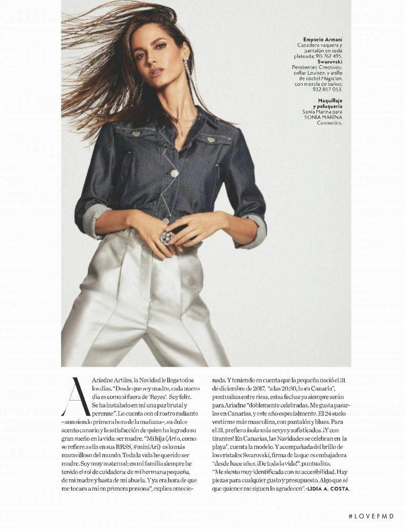 Ariadne Artiles featured in Alto Impacto, December 2018