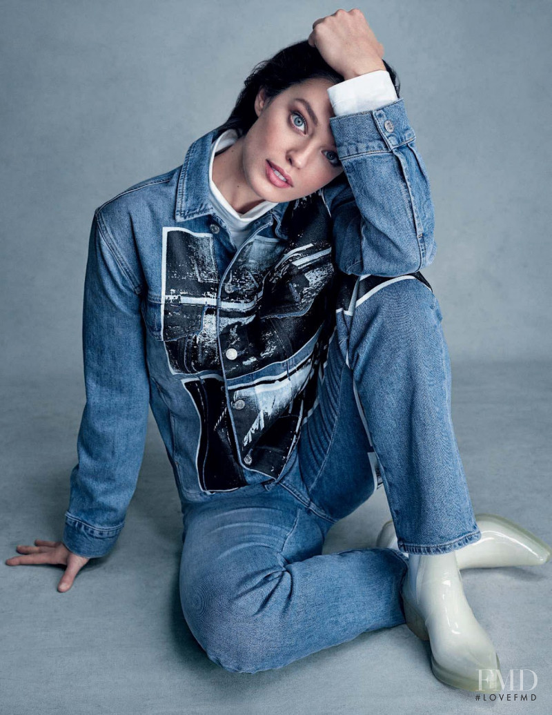 Emily DiDonato featured in All About Jeans, February 2019