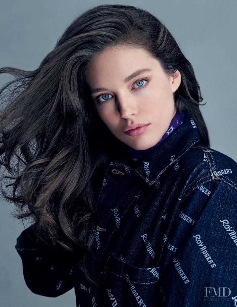 Emily DiDonato featured in All About Jeans, February 2019