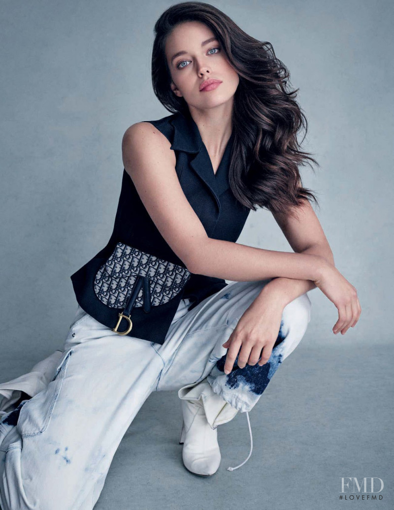 Emily DiDonato featured in All About Jeans, February 2019