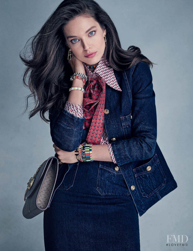 Emily DiDonato featured in All About Jeans, February 2019