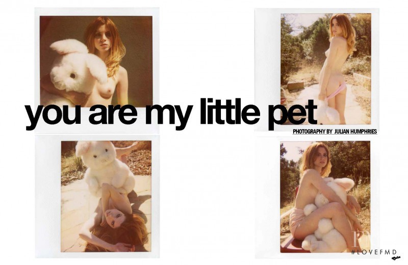 You are my little pet, April 2011