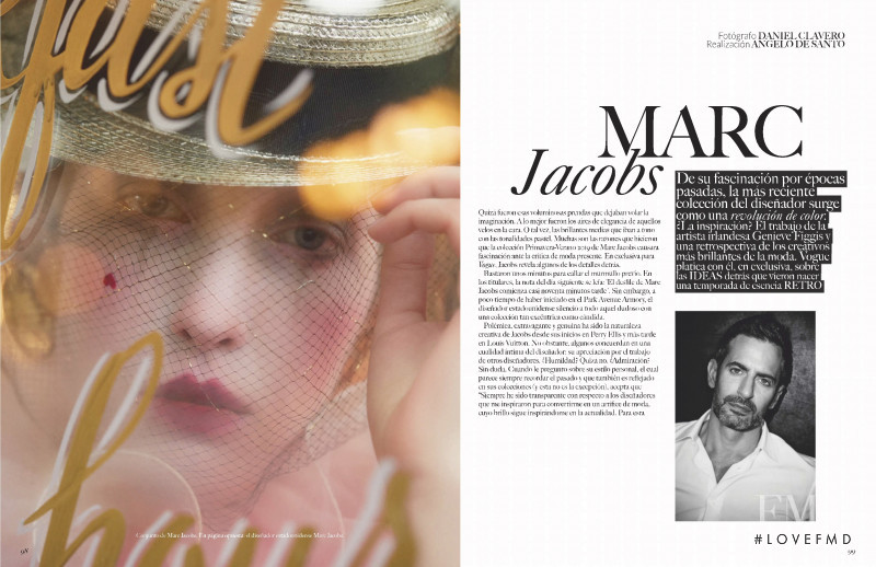 Lorna Foran featured in Marc Jacobs, February 2019