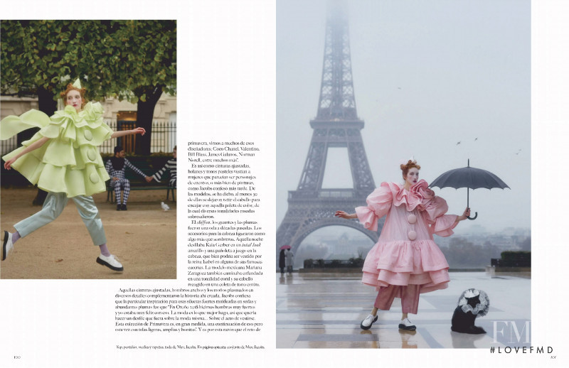 Lorna Foran featured in Marc Jacobs, February 2019