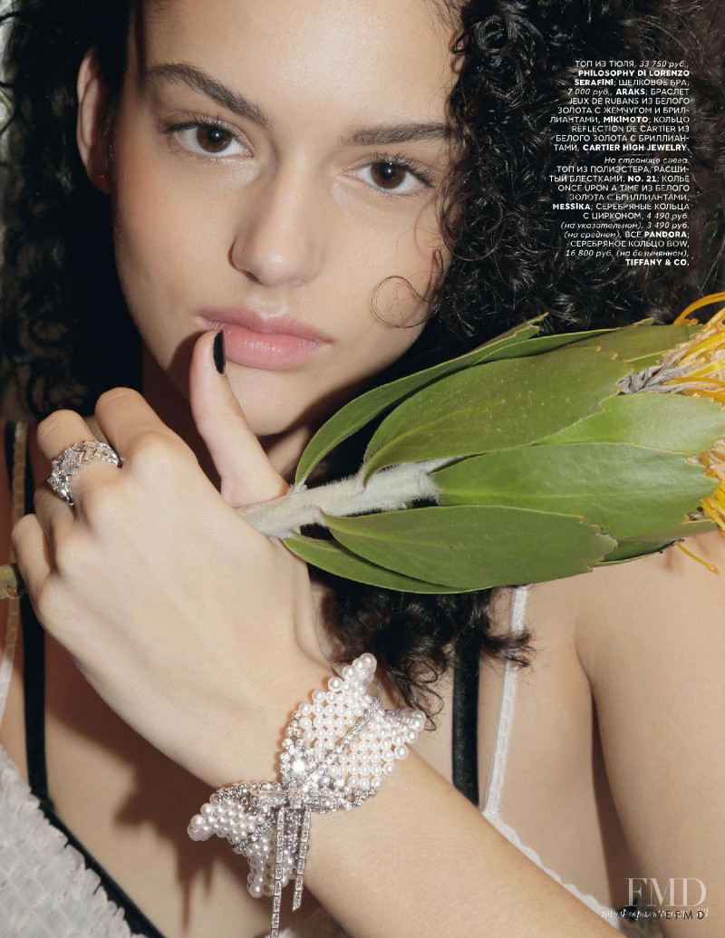 Nikki Vonsee featured in Vogue Jewellery, February 2019