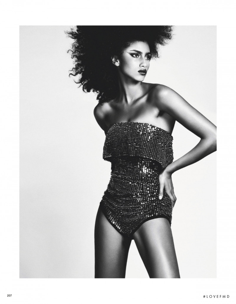 Imaan Hammam featured in Dreams of Glamour, March 2019