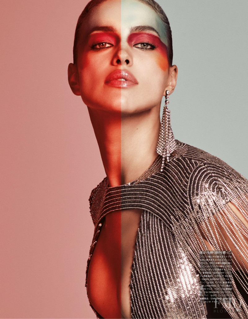 Irina Shayk featured in Dreams of Glamour, March 2019